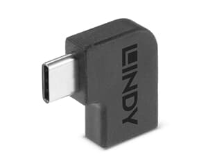 LINDY 41894 USB 3.2 Adapter Typ C an  C, 90° abgewinkelt - USB Typ C Kupplung an C St