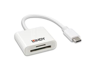 LINDY 43185 USB 3.1 Typ C SD Card Reader - USB-Kartenleser Typ C für SD-Karten