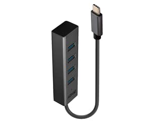 LINDY 4 Port USB 3.2 Typ C Hub - USB 3.2 / 3.1 Gen 1