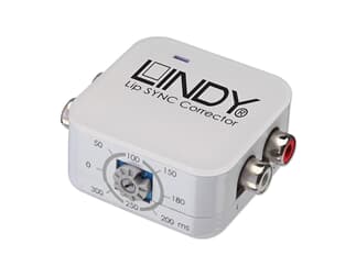 LINDY 70449 Phono Lip Sync Entzerrer - Korrigiert Probleme der Lippensynchronisation