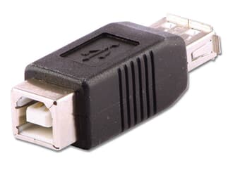 LINDY 71228 USB-Adapter Typ A/B Kupplung/Kupplung - Kabelloser USB Adapter mit USB-Ty