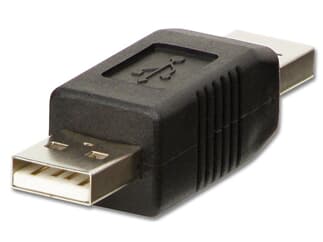 LINDY 71229 USB-Adapter Typ A/A Stecker/Stecker - Kabelloser USB Adapter mit USB-Typ-