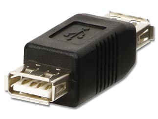 LINDY 71230 USB-Adapter Typ A/A Kupplung/Kupplung - Kabelloser USB Adapter mit USB-Ty