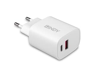 LINDY 73413 - 20W USB Typ A & C Charger