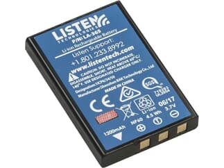 Listen LA-365 Ersatz Akku Li-Ion, für Transceiver LK-1, oder Taschenempfänger