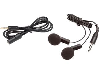 Listen LA-404 stereo InEar Hörer, universell, für Transceiver LK-1, oder Taschenempfänger