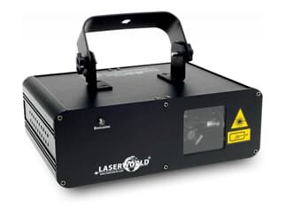 Laserworld EL-400RGB - RGB Laser mit extrem hellem Royal-Blau und schnellem Schrittmotor-System