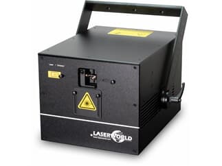 Laserworld PL-5.000RGB MK3, 5Watt Vollfarblaser mit ShowNet, IP54