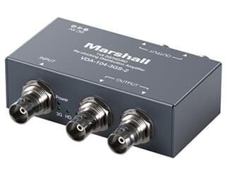 Marshall Electronics VDA-104-3GS-2, 1 x 4 3G/HD/SD-SDI Reclocking Verteilverstärker