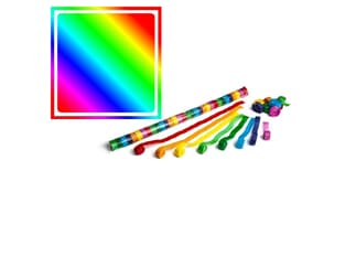 MAGICFX® Streamer 10m x 1.5cm - Multicolour