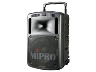 Mipro MA-808 Mobiles Lautsprechersystem, Max. 250 Watt, RMS 190 Watt, Line-In, Mic-In