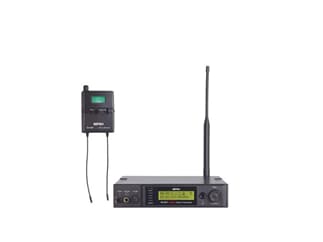 Mipro MI-909 RT-Set IN-Ear Monitoring-Set, betehend aus 1 x Digitaler UHF Stereo Sender 16 voreinges