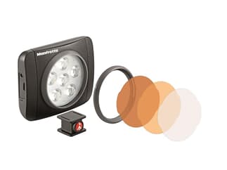 Manfrotto MLUMIEART-BK Lumie ART LED Licht & Zubehör, schwarz Licht & Zubehör, schwarz
