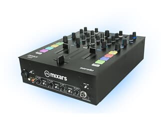 Mixars DUO MKII, Professioneller 2 Kanal DJ Mixer, SeratoDJ & DVS enabled,