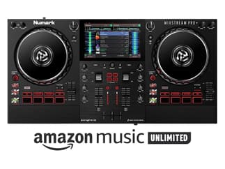 Numark Mixstream Pro +, Eigenständiger Streaming-DJ-Controller mit Amazon Music