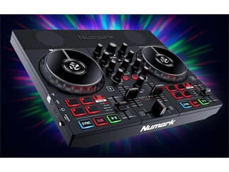 Numark Party Mix DJ Controller mit eingebauter Lichtshow