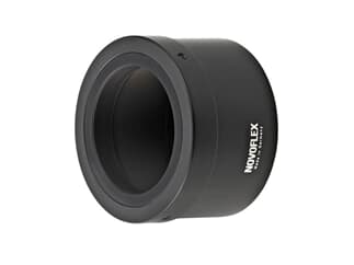 Novoflex Adapter für T2 Objektive an - Sony E-Mount Kamera