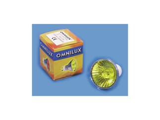 OMNILUX GU-10 230V/50W 2000h 25° gelb