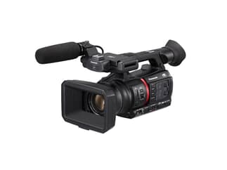 PANASONIC 4K HDR 10Bit Handheld-Camcorder mit 24,5mm Weitwinkel und 20-fachen optischen Zoom - in schwarz