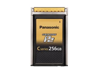 PANASONIC AU-XP0256CG - expressP2-Speicherkarte für die Aufnahme mit 4K/120 fps und 2