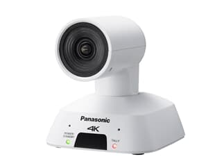 PANASONIC Kompakte 4K UHD PTZ-Kamera mit Ultraweitwinkelobjektiv - in perlweiß