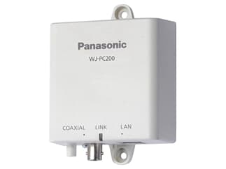 PANASONIC WJ-PC200E - Koax-LAN Konverter Kamera-End-Einheit (PoE/PoE+ | Übertragungsd
