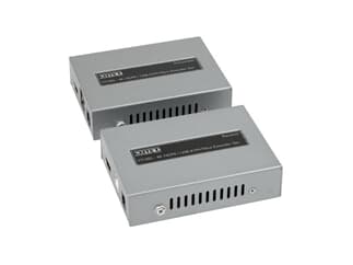 VT202 - 4K-HDMI/USB KVM Fibre Extender Set (TX/RX) 4K HDMI / USB 1.1 / Max 300m. / 2xSFP mod. Incl.