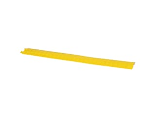 Showgear Cable Cover 3 - With 1 Channel, Yellow ABS