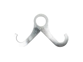 Showgear The Moustache Single Tube Clamp, silber