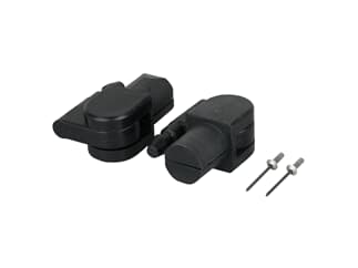 Wentex P&D Drape Support Adapter Kit, für Innovative Systems (rund, 31/36mm), schwarz
