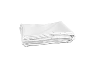 Wentex P&D Curtain - Medium Gloss Satin 280x120cm 165G White, unpleated-ungefaltet