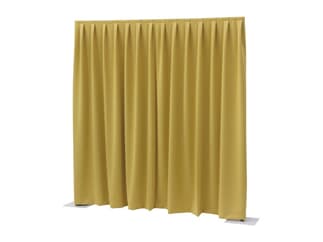 Wentex P&D Dimout 300(h)x300cm(w) Pleated, Yellow