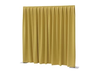 Wentex P&D Dimout 400(h)x300cm(w) Pleated, Yellow