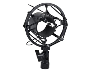 Showgear Microphone Holder 44-48 mm - 44-48 mm, schwarz, Anti-Shock-Halterung