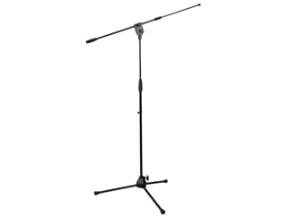 Showgear Microphone Stand - Pro - 850-1430 mm, Basisteil aus Metall