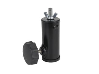 Showgear M10-Ständeradapter, für Lautsprecherständer – schwarz