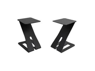 Showgear Table Monitor Z-Stand, Zwei Tischständer für Studiomonitore - schwarz