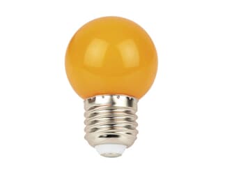 Showgear G45 LED-Lampe E27, 1 W - orange - nicht dimmbar