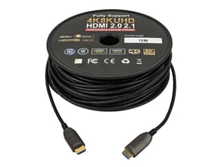 DAP HDMI 2.1 AOC 8K-Glasfaserkabel, Vergoldet - UHD - 15 m