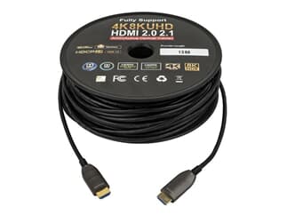 DAP HDMI 2.0 AOC 4K Glasfaserkabel, Vergoldet - UHD- 15 m