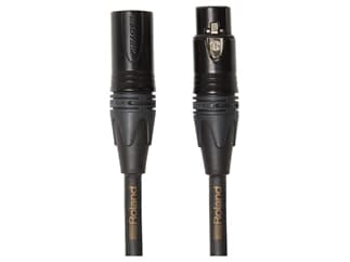 ROLAND RMC-G50 - Symmetrisches Mikrofonkabel mit vergoldeten NEUTRIK XLR-Anschlüssen (XLR 3-pol female / XLR 3-pol male / 15,00m) - in schwarz