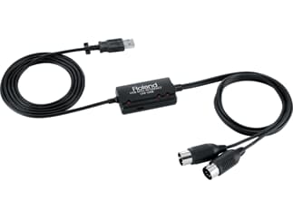 ROLAND UM-ONE-MK2 - USB MIDI Interface für MAC / PC / IPAD - in schwarz