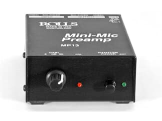 Rolls MP13 Mini-Mic 1-Kanal Preamp