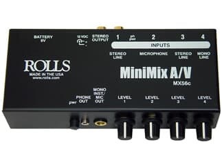 Rolls MX56c 4-Kanal Mini-Mixer