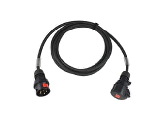 Rigport Cable CEE16 black Titanex 2,5mm² 1m