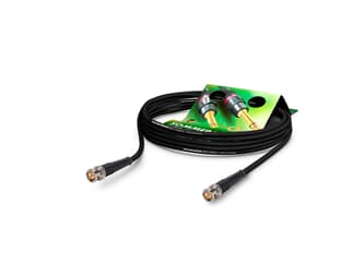 Sommer Cable Video-Patchkabel HD-SDI (HDTV) 0,5 m SC-Vector 0.8/3.7, 1 x 0,80 mm² / BNC / BNC, HICON