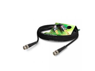 Sommer Cable Video-Patchkabel HD-SDI (HDTV) 1 m, SC-Vector 0.8/3.7, 1 x 0,50 mm² / BNC / BNC, DAMAR & HAGEN