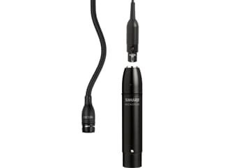 Shure MX202B/S Microflex Miniatur-Overheadmikrofon schwarz