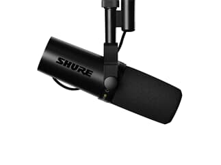 Shure SM7dB Dynamisches Sprach- und Gesangsmikrofon mit eingebautem aktiven Preamp