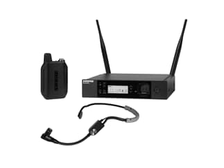 SHURE GLXD14R+E/SM35-Z4, Digitales Funksystem zur Rackmontage mit SM35 Headset-Mikrofon